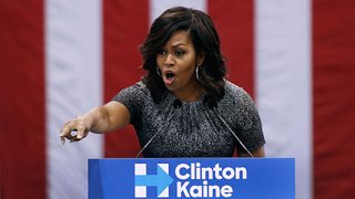 For the First Time, Michelle Obama Joins Hillary Clinton On Campaign Trail